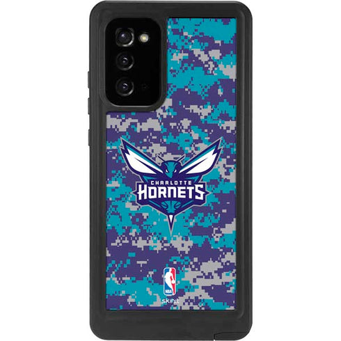 NBA Charlotte Hornets Digi Camo Galaxy Note20 5G Waterproof Case