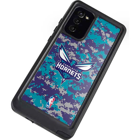 NBA Charlotte Hornets Digi Camo Galaxy Note20 5G Waterproof Case