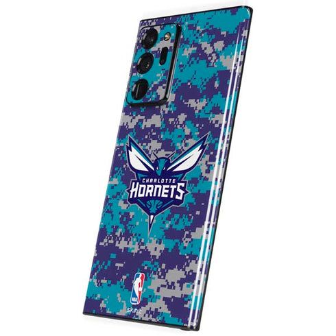 NBA Charlotte Hornets Digi Camo Galaxy Note20 Ultra 5G Skin