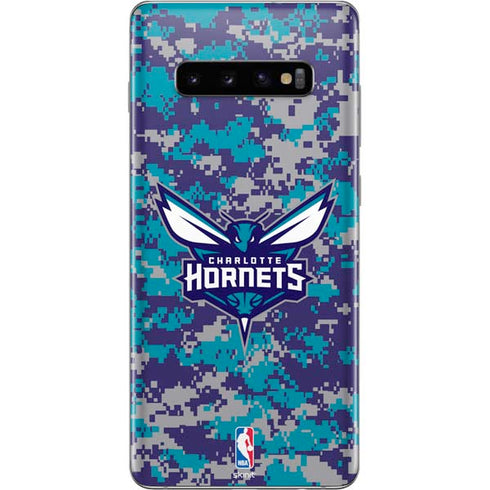 NBA Charlotte Hornets Digi Camo Galaxy S10 Plus Skin