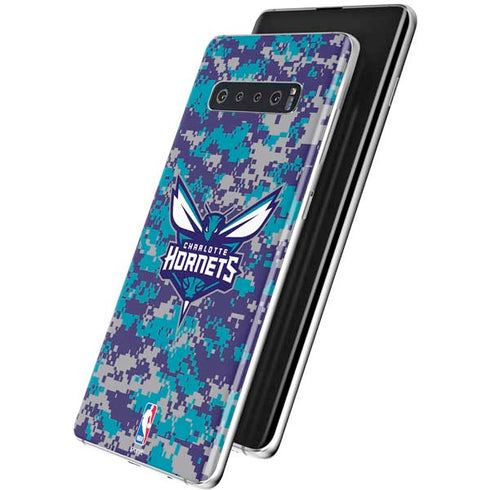 NBA Charlotte Hornets Digi Camo Galaxy S10 Skin
