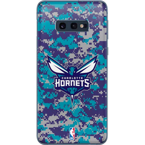 NBA Charlotte Hornets Digi Camo Galaxy S10e Skin
