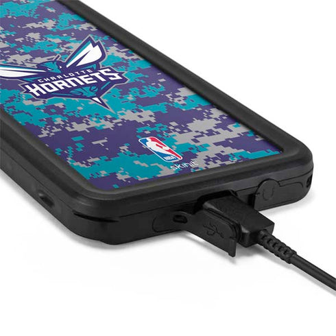 NBA Charlotte Hornets Digi Camo Galaxy S20 Plus Waterproof Case