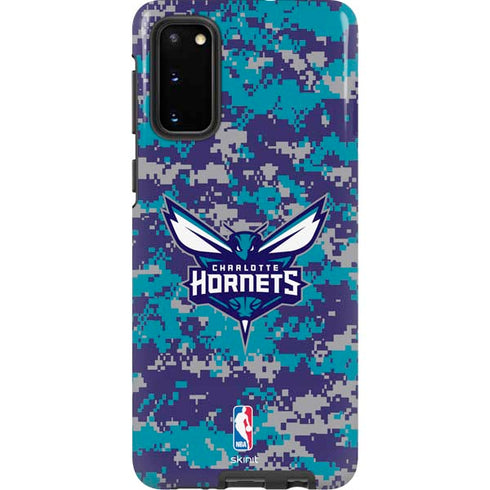 NBA Charlotte Hornets Digi Camo Galaxy S20 Pro Case