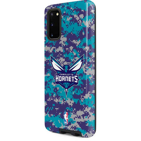 NBA Charlotte Hornets Digi Camo Galaxy S20 Pro Case