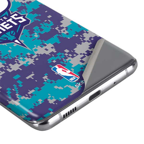 NBA Charlotte Hornets Digi Camo Galaxy S20 Skin