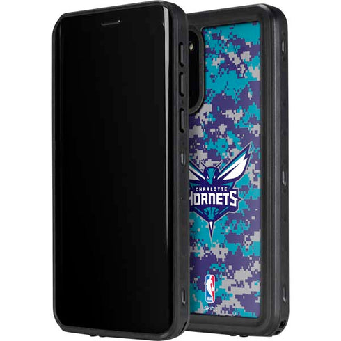 NBA Charlotte Hornets Digi Camo Galaxy S20 Waterproof Case