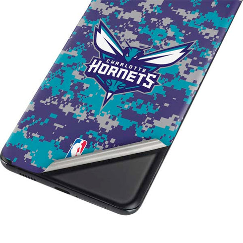 NBA Charlotte Hornets Digi Camo Galaxy S21 5G Skin
