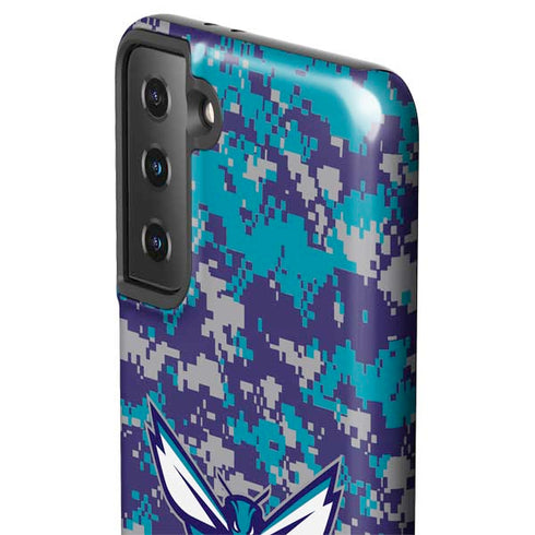 NBA Charlotte Hornets Digi Camo Galaxy S21 FE Pro Case