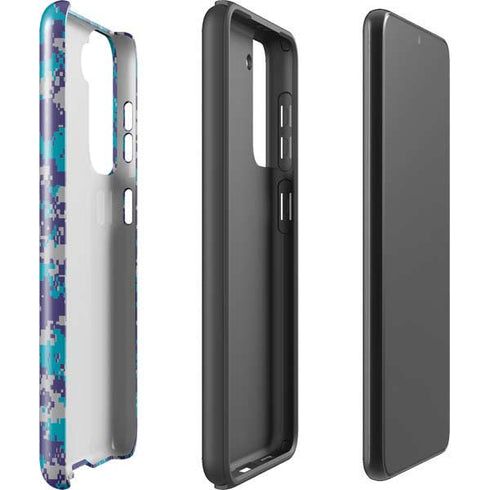 NBA Charlotte Hornets Digi Camo Galaxy S21 FE Pro Case