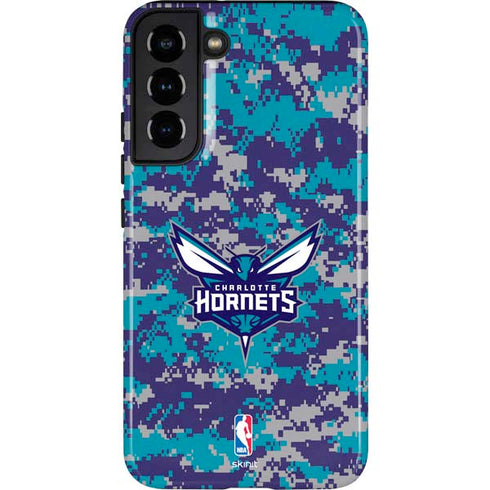 NBA Charlotte Hornets Digi Camo Galaxy S22 Plus Pro Case