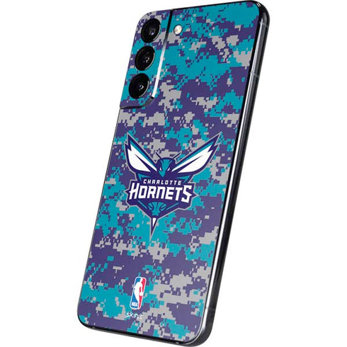 NBA Charlotte Hornets Digi Camo Galaxy S22 Plus Skin