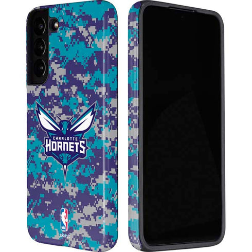 NBA Charlotte Hornets Digi Camo Galaxy S22 Pro Case