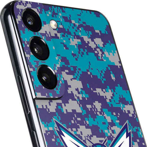 NBA Charlotte Hornets Digi Camo Galaxy S22 Skin