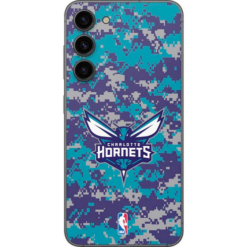 NBA Charlotte Hornets Digi Camo Galaxy S23 Plus Skin