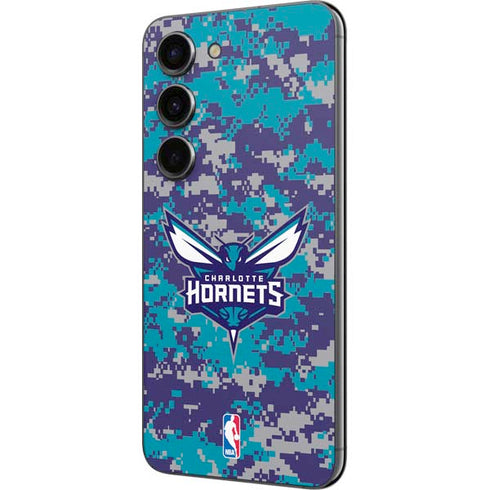 NBA Charlotte Hornets Digi Camo Galaxy S23 Skin