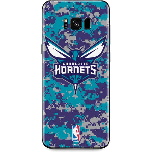 NBA Charlotte Hornets Digi Camo Galaxy S8 Skin