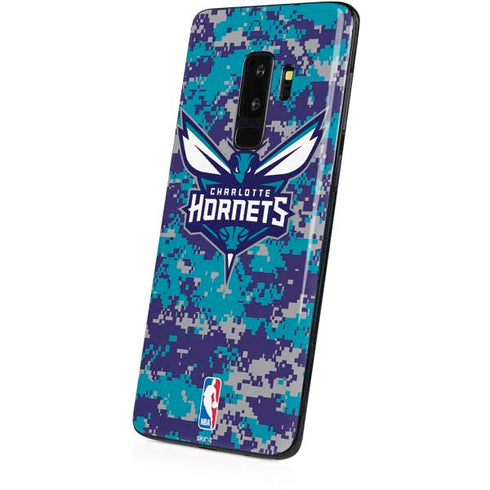 NBA Charlotte Hornets Digi Camo Galaxy S9 Plus Skin