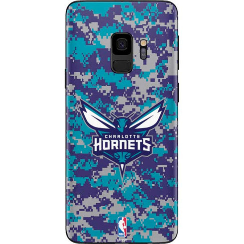 NBA Charlotte Hornets Digi Camo Galaxy S9 Skin