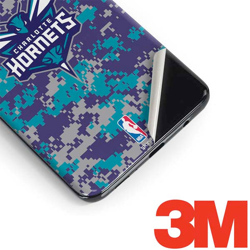 NBA Charlotte Hornets Digi Camo Galaxy S9 Skin