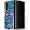 NBA Charlotte Hornets Digi Camo Galaxy Z Fold4 5G Clear Case