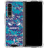 NBA Charlotte Hornets Digi Camo Galaxy Z Fold4 5G Clear Case