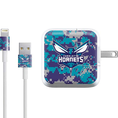 NBA Charlotte Hornets Digi Camo iPad Charger (10W USB) Skin