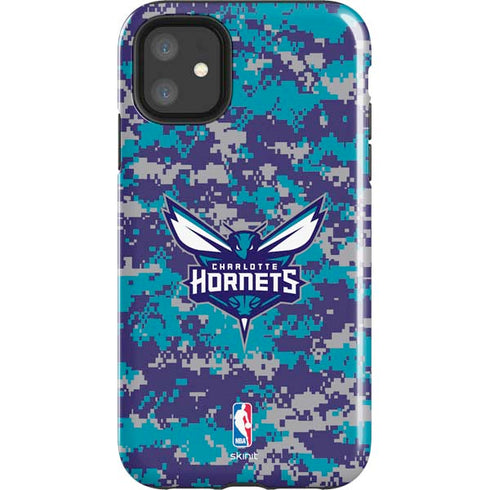 NBA Charlotte Hornets Digi Camo iPhone 11 Impact Case