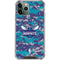 NBA Charlotte Hornets Digi Camo iPhone 11 Pro Max Clear Case