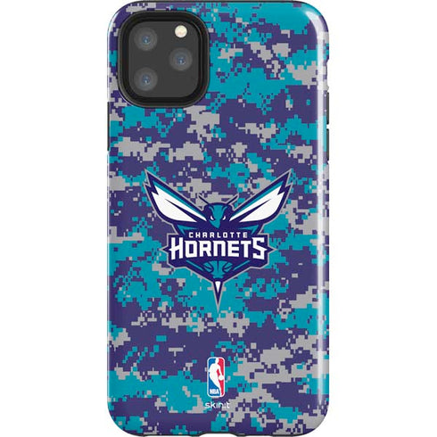 NBA Charlotte Hornets Digi Camo iPhone 11 Pro Max Impact Case