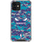 NBA Charlotte Hornets Digi Camo iPhone 12 Clear Case