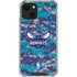 NBA Charlotte Hornets Digi Camo iPhone 13 Mini Clear Case