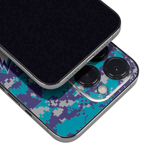 NBA Charlotte Hornets Digi Camo iPhone 13 Pro Max Skin