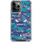 NBA Charlotte Hornets Digi Camo iPhone 14 Pro Max Clear Case