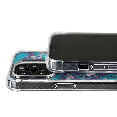 NBA Charlotte Hornets Digi Camo iPhone 15 Pro Max MagSafe Case