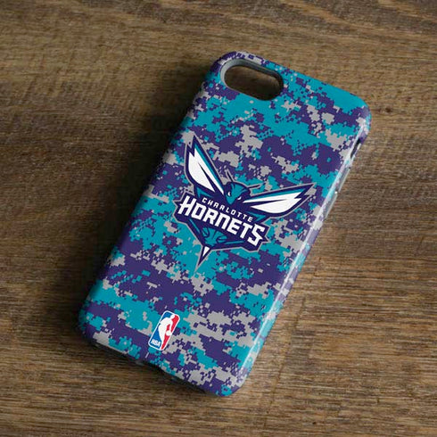 NBA Charlotte Hornets Digi Camo iPhone 7 Pro Case