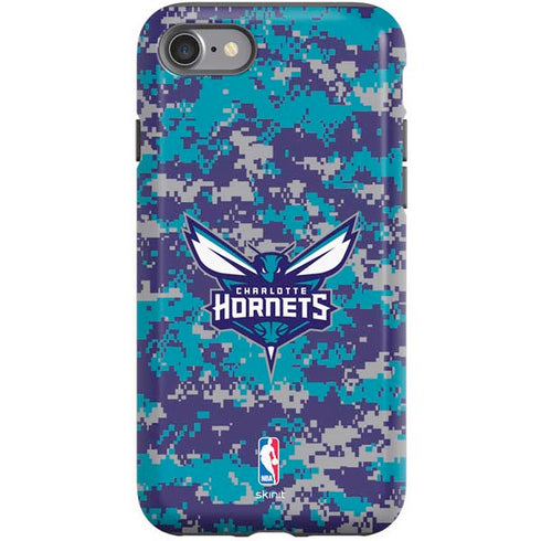 NBA Charlotte Hornets Digi Camo iPhone SE (2nd & 3rd Gen) Pro Case