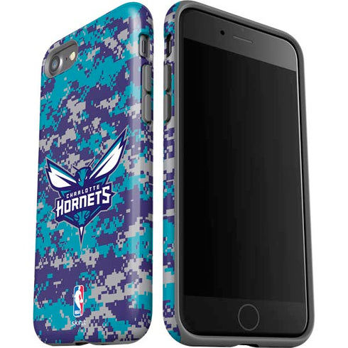 NBA Charlotte Hornets Digi Camo iPhone SE (2nd & 3rd Gen) Pro Case