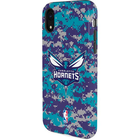 NBA Charlotte Hornets Digi Camo iPhone XR Pro Case