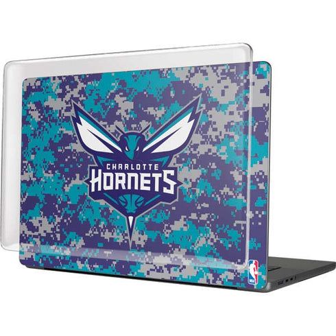NBA Charlotte Hornets Digi Camo MacBook Pro 16in (2021-25) Case plus Skin