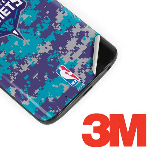 NBA Charlotte Hornets Digi Camo Moto G6 Skin