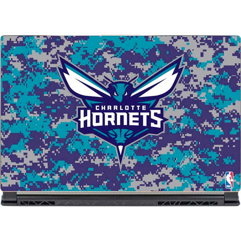 NBA Charlotte Hornets Digi Camo MSI GS65 Stealth Laptop Skin