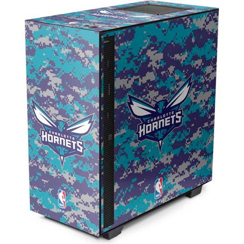 NBA Charlotte Hornets Digi Camo NZXT H510 Compact ATX Mid-Tower Case Skin