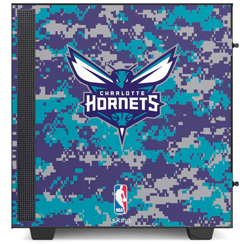 NBA Charlotte Hornets Digi Camo NZXT H510 Compact ATX Mid-Tower Case Skin