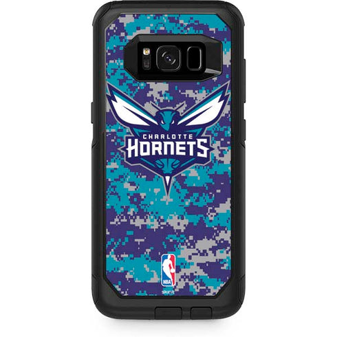 NBA Charlotte Hornets Digi Camo Otterbox Commuter Galaxy Skin