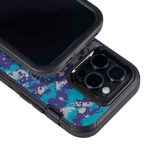NBA Charlotte Hornets Digi Camo Otterbox Defender iPhone Skin