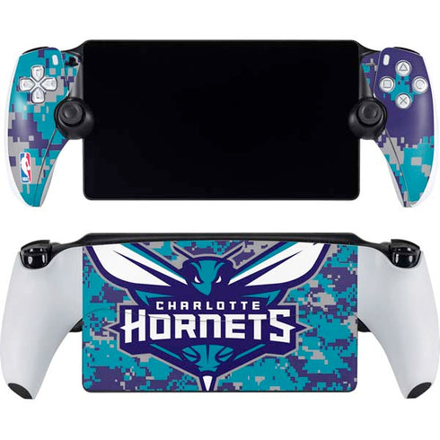 NBA Charlotte Hornets Digi Camo PlayStation Portal Remote Player Skin