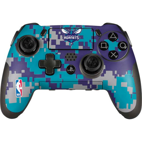 NBA Charlotte Hornets Digi Camo PlayStation Scuf Vantage 2 Controller Skin