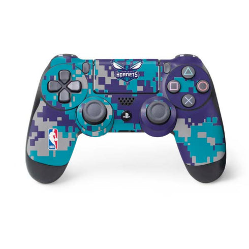 NBA Charlotte Hornets Digi Camo PS4 Controller Skin