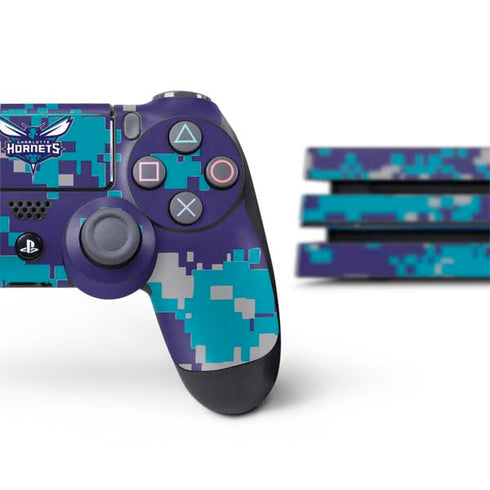 NBA Charlotte Hornets Digi Camo PS4 Pro Bundle Skin